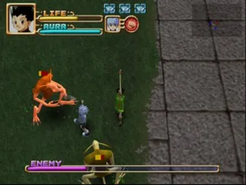 Hunter x Hunter - Ryumyaku no Saidan (Japan) screen shot game playing